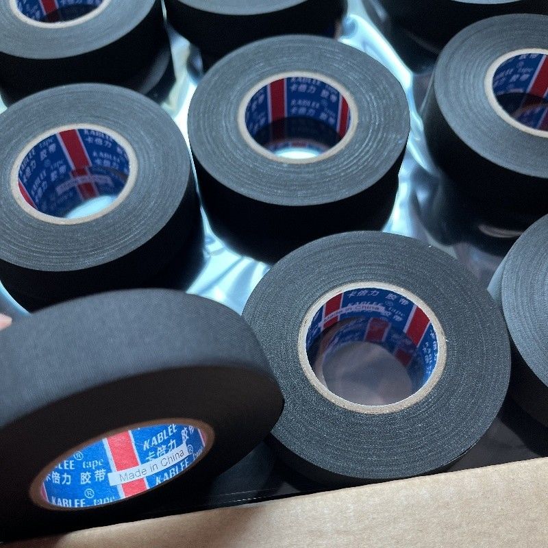 전기 및 배선용 용도로 0.16mm 두께와 19mm 너비의 자동차 천 테이프