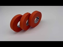 테이프 화학적 레지스턴트를 감싸는 맞춘 오렌지색 자동차용 전선 장비